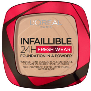 L'Oreal Paris Infaillible 24H Fresh Wear Foundation In A Powder matujący podkład do w pudrze 130 True Beige 9g