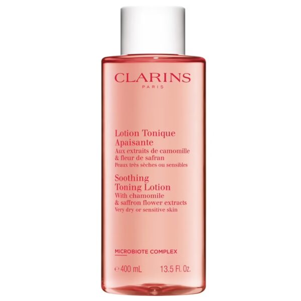 Clarins Soothing Toning Lotion tonik łagodzący do skóry suchej i wrażliwej 400ml