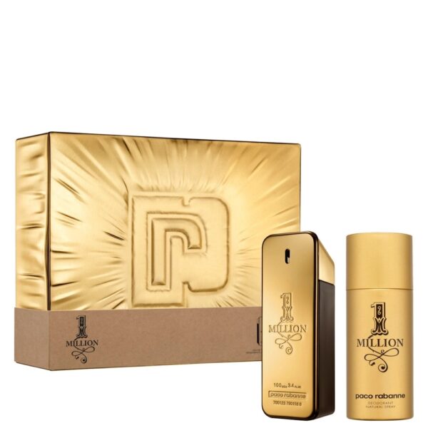 Paco Rabanne 1 Million Men zestaw woda toaletowa spray 100ml + dezodorant spray 150ml