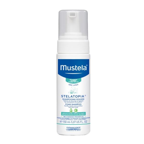 Mustela Stelatopia Foam Shampoo szampon w piance 150ml