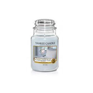 Yankee Candle Świeca zapachowa duży słój A Calm & Quiet Place 623g