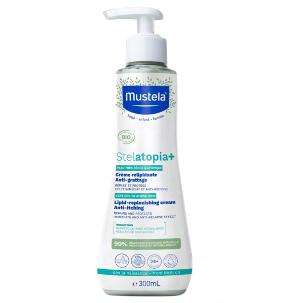 Mustela Stelatopia+ Lipid-Replenishing Cream krem uzupełniający lipidy 300ml