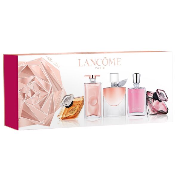 Iconic Fragrance Miniatures zestaw Tresor 7.5ml + La Nuit Tresor 5ml + Idole 5ml + La Vie Est Belle 4ml + Miracle 5ml