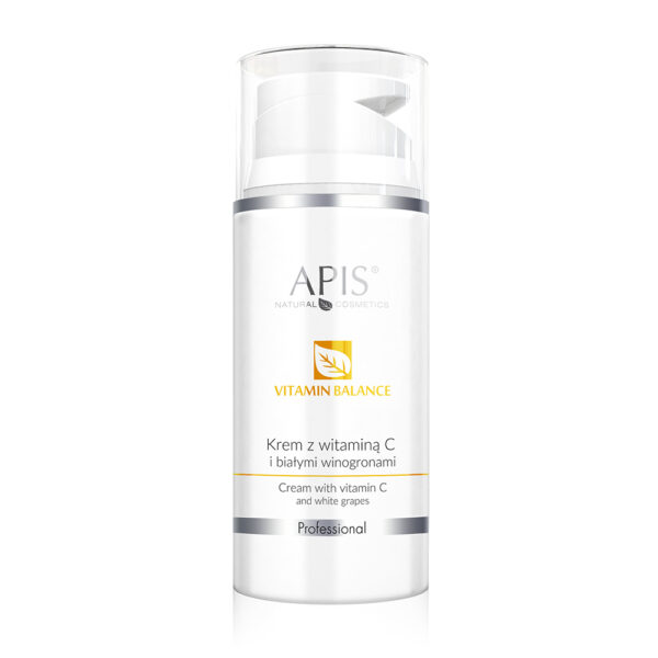 APIS Vitamin Balance krem do twarzy z witaminą C i białymi winogronami 100ml