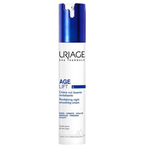 URIAGE Age Lift Revitalizing Night Smoothing Cream wygładzający krem rewitalizujący na noc 40ml