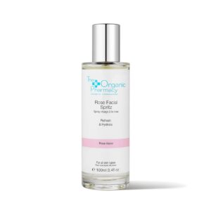 The Organic Pharmacy Rose Facial Spritz łagodzący zaczerwienienia tonik nawilżający do twarzy 100ml