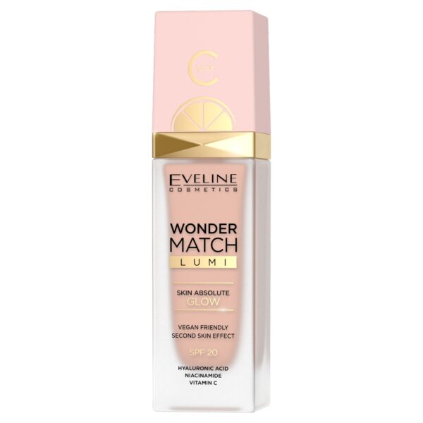 Eveline Cosmetics Wonder Match Lumi luksusowy podkład rozświetlający do twarzy 10 Vanilla 30ml