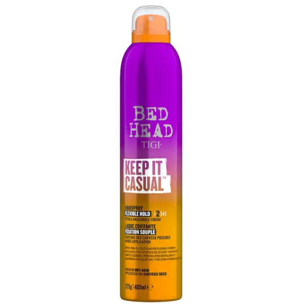 Tigi Bed Head Keep It Casual Hairspray utrwalający lakier do włosów 400ml