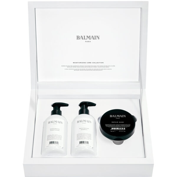 Balmain Moisturizing Care Set zestaw Moisturizing Shampoo 300ml + Moisturizing Conditioner 300ml + Repair Mask 200ml