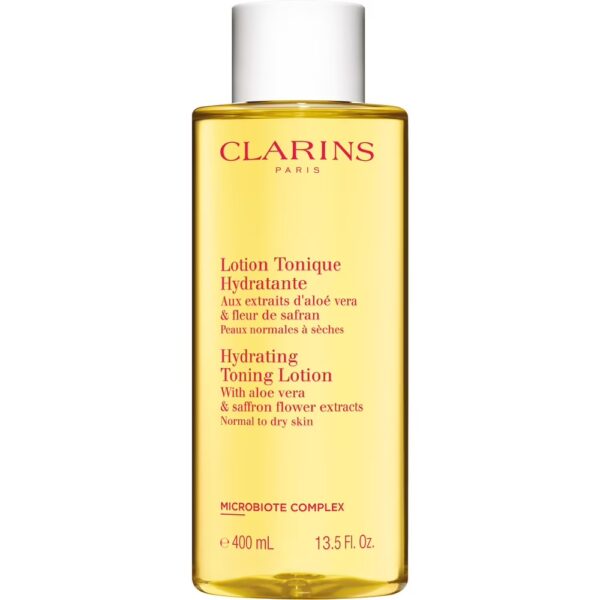 Clarins Hydrating Toning Lotion tonik nawilżający do skóry normalnej i suchej 400ml