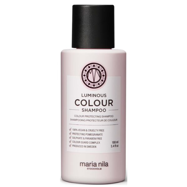 Maria Nila Luminous Colour Shampoo szampon do włosów farbowanych i matowych 100ml