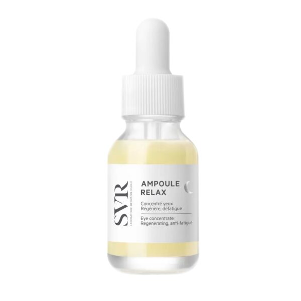 SVR Ampoule Relax pielęgnacyjne serum pod oczy na noc 15ml