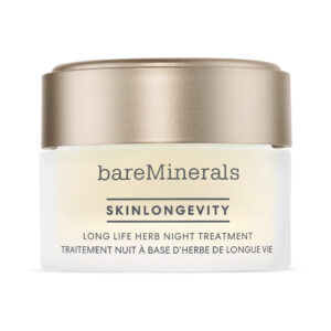 bareMinerals Skinlongevity Long Life Herb Night Treatment ziołowy krem do twarzy na noc 50ml