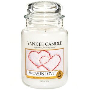 Yankee Candle Świeca zapachowa duży słój Snow in Love 623g