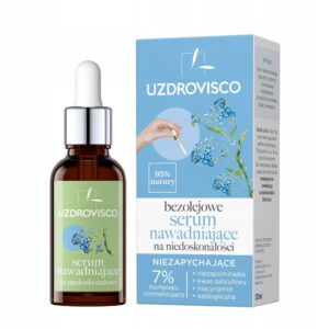 UZDROVISCO Bezolejowe serum nawadniające na niedoskonałości 30ml