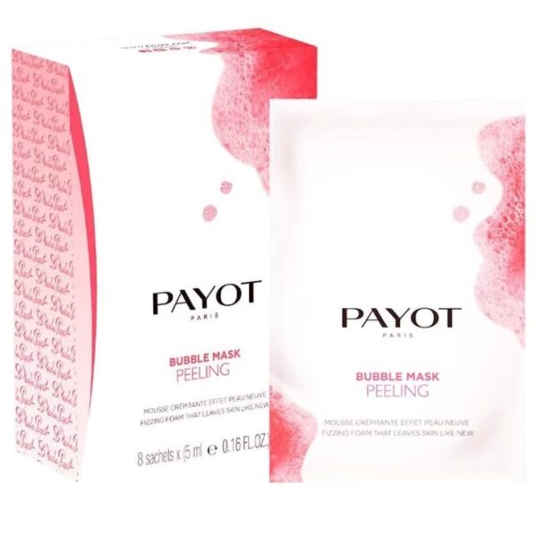 Payot Bubble Mask Peeling musująca maseczka peelingująca do twarzy 8x5ml