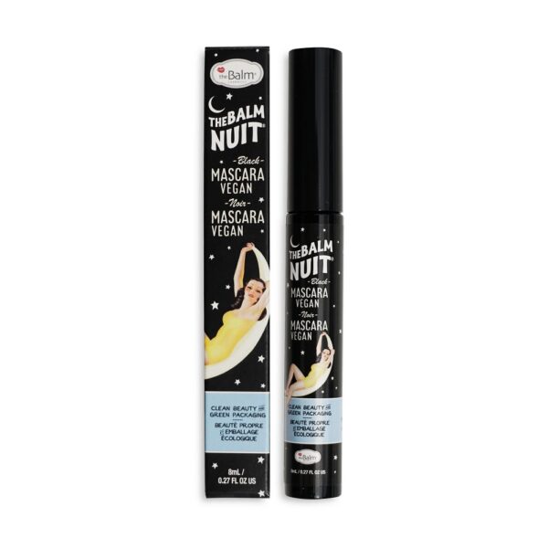 The Balm Nuit Vegan Mascara wydłużający tusz do rzęs Black 8ml