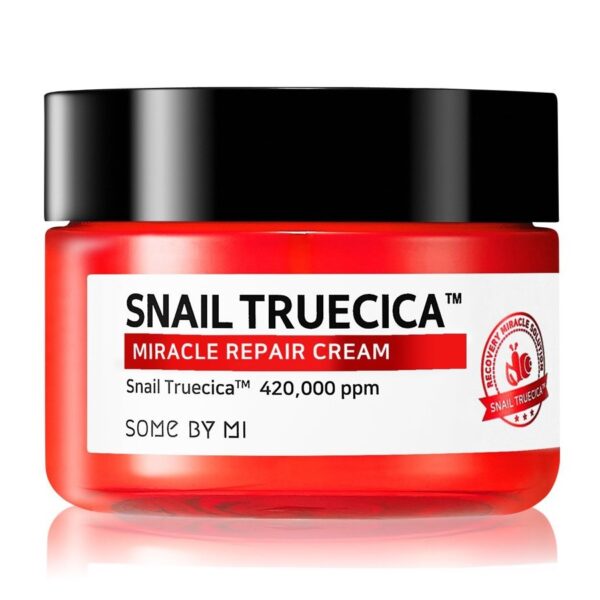 Some By Mi Snail TrueCICA Miracle Repair Cream krem rewitalizujący z mucyną z czarnego ślimaka 60ml