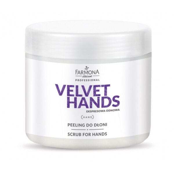 Farmona Professional Velvet Hands peeling do dłoni 550g