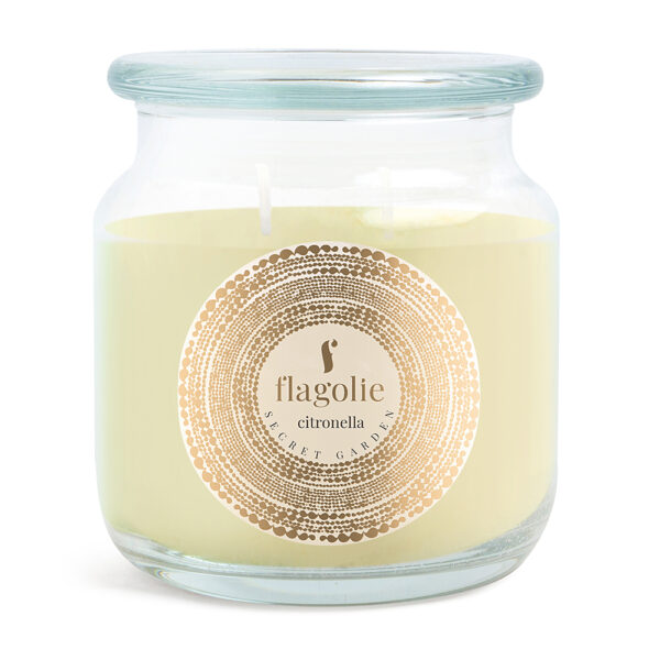 Flagolie Secret Garden świeca zapachowa Citronella 400g