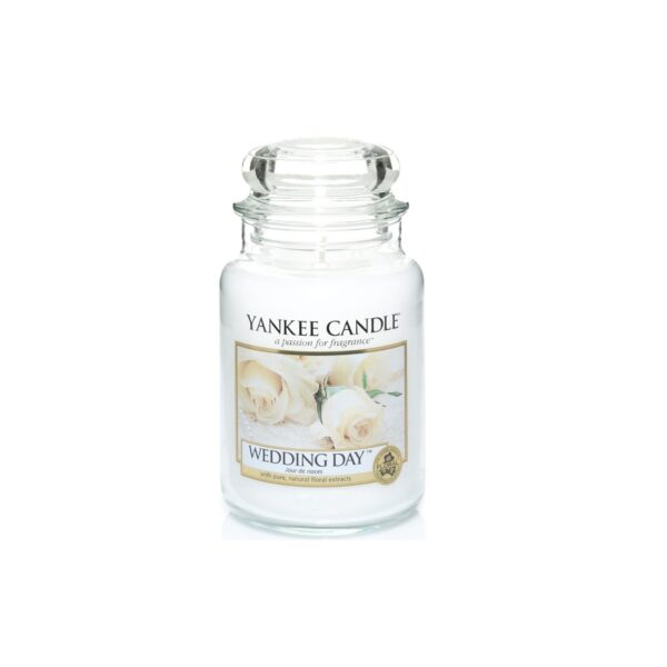 Yankee Candle Świeca zapachowa duży słój Wedding Day® 623g