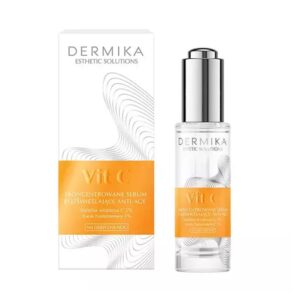 Dermika Esthetic Solutions Vit C skoncentrowane serum rozświetlające anti-age na dzień i na noc 30ml