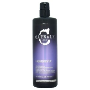 Tigi Catwalk Fashionista Violet Shampoo szampon do włosów blond i z pasemkami 750ml