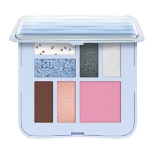 Pupa Milano 3D Effects Design S Eyeshadow Palette paleta cieni do powiek Light Blue 8g