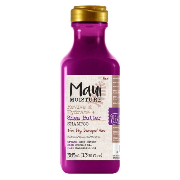 Maui Moisture Revive & Hydrate + Shea Butter Shampoo szampon do włosów suchych i zniszczonych z masłem shea 385ml