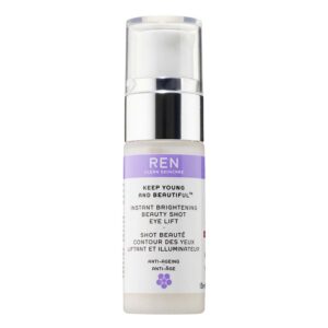 REN Instant Brightening Beauty Shot Eye Lift wygładzające serum pod oczy 15ml