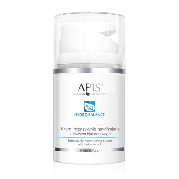 APIS Hydro Balance krem intensywnie nawilżający z kwasem hialuronowym 50ml