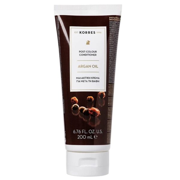 Korres Argan Oil Post-Colour Conditioner odżywka do włosów farbowanych 200ml