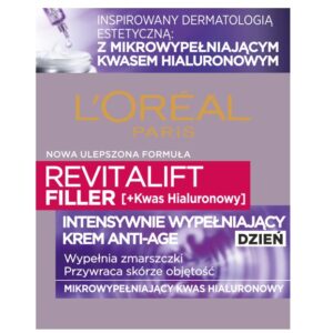 L'Oreal Paris Revitalift Filler [HA] krem do twarzy z kwasem hialuronowym na dzień 50ml