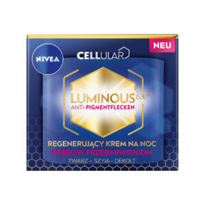 Nivea Cellular Luminous 630® regenerujący krem na noc przeciw przebarwieniom 50ml