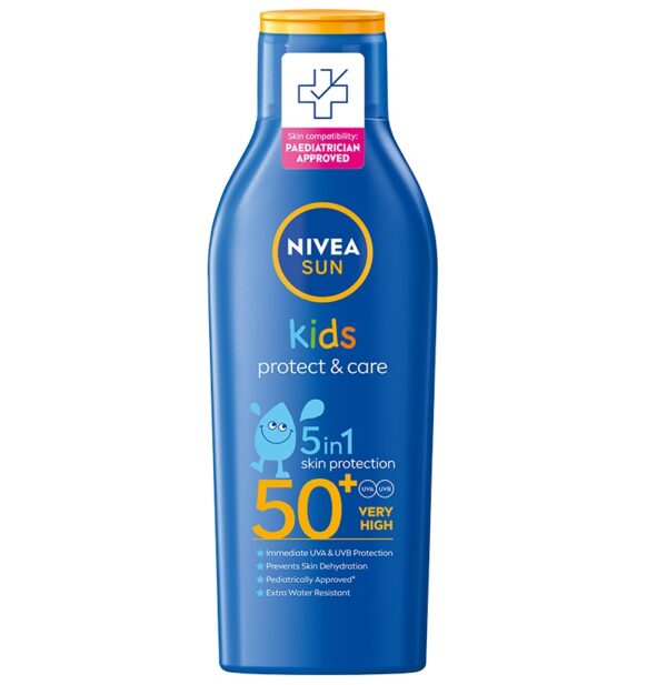 Nivea Sun Kids Protect & Care balsam ochronny na słońce dla dzieci SPF50+ 200ml