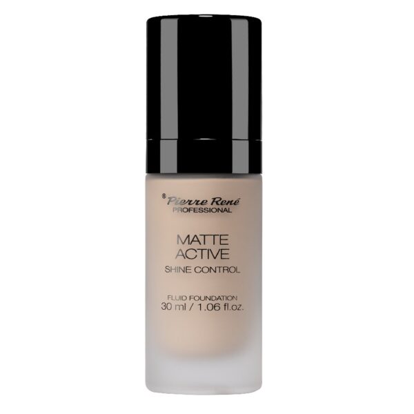 Pierre Rene Fluid Matte Active podkład matujący 02 Porcelain 30ml