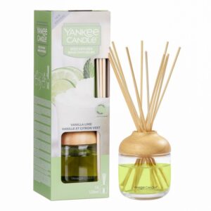 Yankee Candle Reed Diffuser pałeczki zapachowe z dyfuzorem Vanilla Lime 120ml