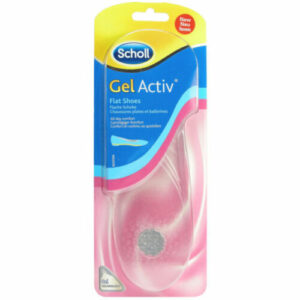 Scholl GelActiv Flat Shoes żelowe wkładki do butów z płaską podeszwą 1 para