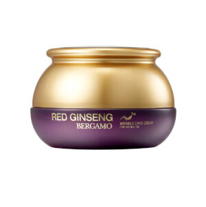 BERGAMO Red Ginseng Wrinkle Care Cream krem przeciwzmarszczkowy z czerwonym żeń-szeniem 50ml