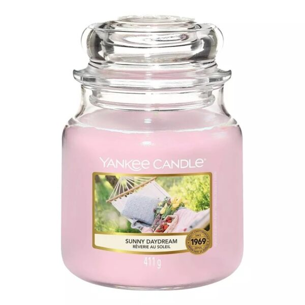 Yankee Candle Świeca zapachowa średni słój Sunny Daydream 411g