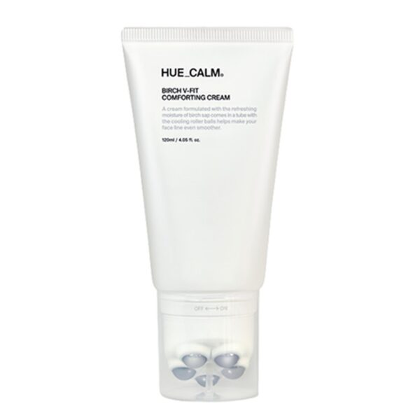 Hue Calm Vegan Birch V-Fit Comforting Cream krem do twarzy z kulkami do masażu 120ml