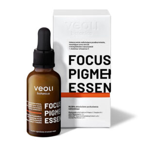 Veoli Botanica Focus Pigmentation Essence intensywnie redukujące przebarwienia i zwężające pory serum z kompleksem niacynamid + stabilna witamina C 30ml