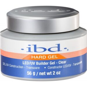 IBD Hard Builder Gel LED/UV żel budujący Clear 56g