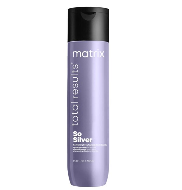 Matrix Total Results So Silver Color Obsessed Shampoo szampon neutralizujący żółte odcienie 300ml