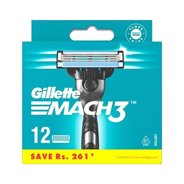 Gillette Mach3 wymienne ostrza do maszynki do golenia 12szt