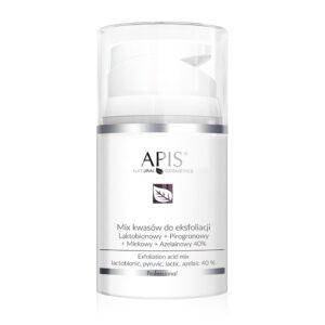 APIS Exfoliation Acid mix kwasów do eksfoliacji Laktobionowy + Pirogronowy + Mlekowy + Azelainowy 40% 50ml