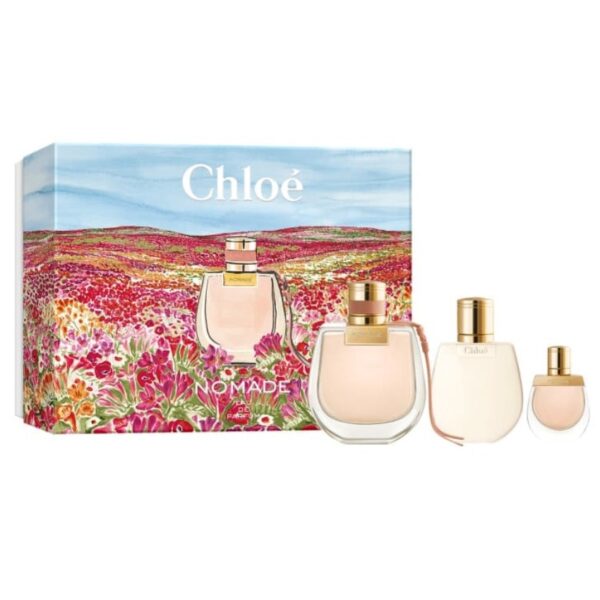 Chloe Nomade zestaw woda perfumowana spray 75ml + balsam do ciała 100ml + miniatura wody perfumowanej 5ml