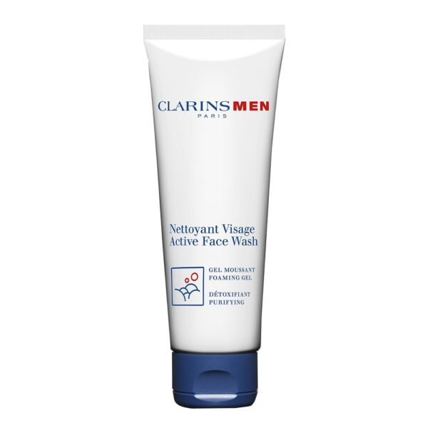 Clarins Men Active Face Wash odświeżający żel do mycia twarzy 125ml