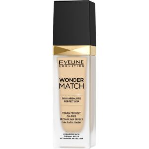 Eveline Cosmetics Wonder Match Foundation luksusowy podkład dopasowujący się 05 Light Porcelain 30ml