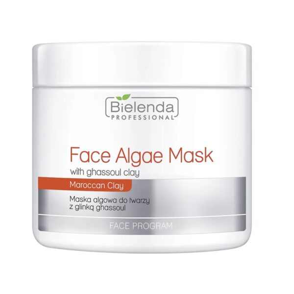 Bielenda Professional Face Algae Mask With Ghassoul Clay maska algowa do twarzy z glinką ghassoul 190g